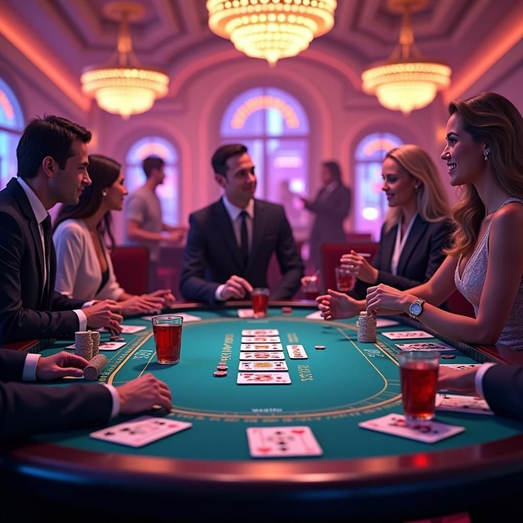 Casino Table Games Poker Blackjack ဆင်ခြေကင်းကင်း